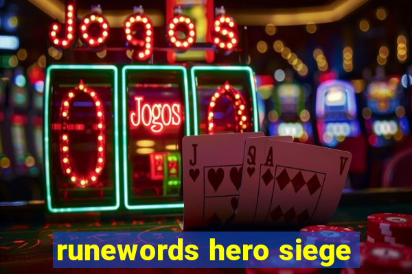 runewords hero siege