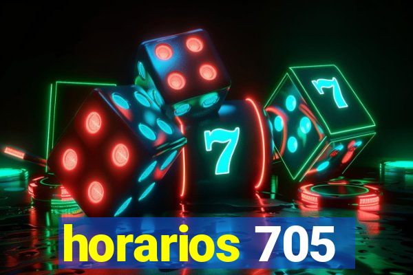 horarios 705