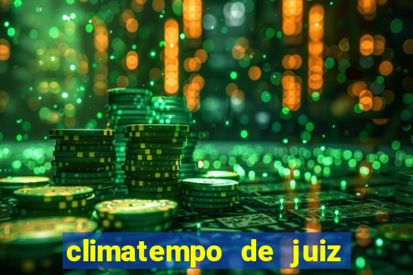 climatempo de juiz de fora