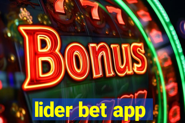 lider bet app