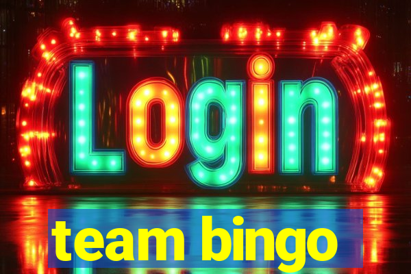 team bingo