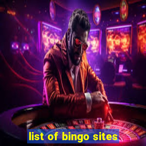 list of bingo sites