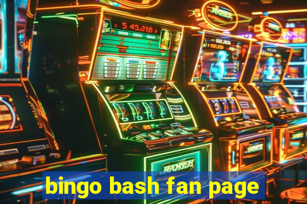 bingo bash fan page