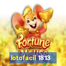 lotofacil 1813