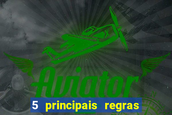 5 principais regras do badminton