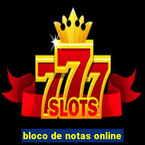 bloco de notas online