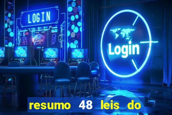 resumo 48 leis do poder pdf