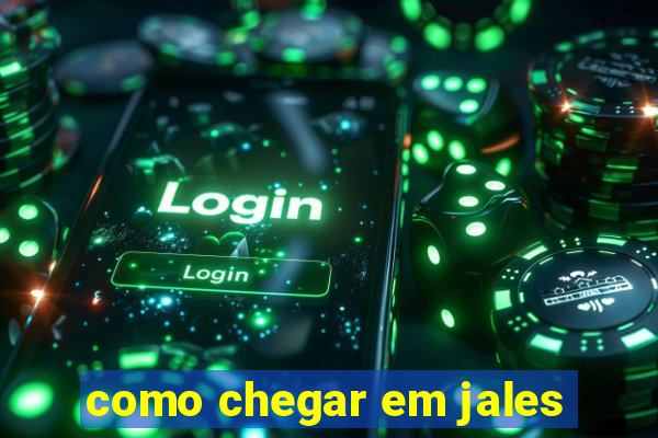 como chegar em jales