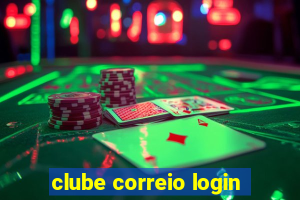 clube correio login