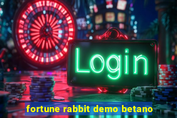 fortune rabbit demo betano