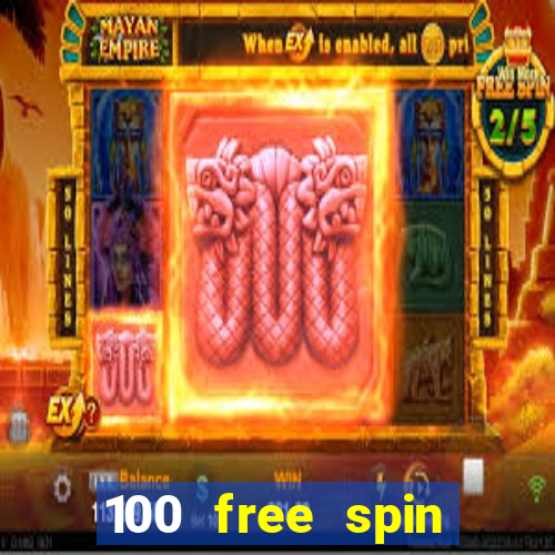 100 free spin casino login