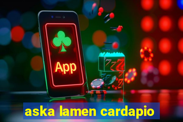 aska lamen cardapio