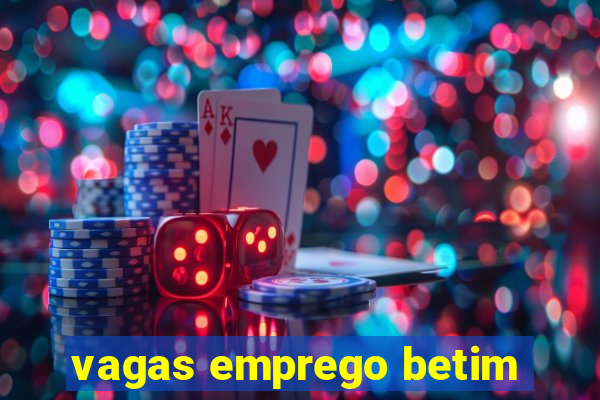 vagas emprego betim