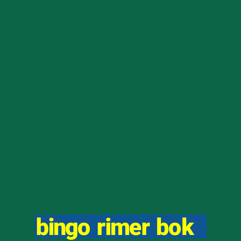 bingo rimer bok