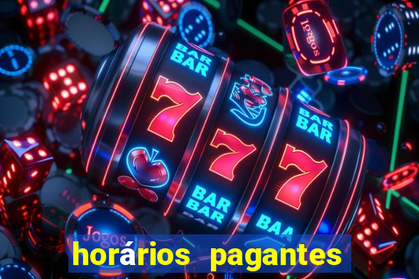 horários pagantes fortune rabbit hoje