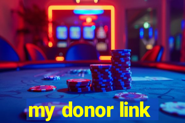 my donor link