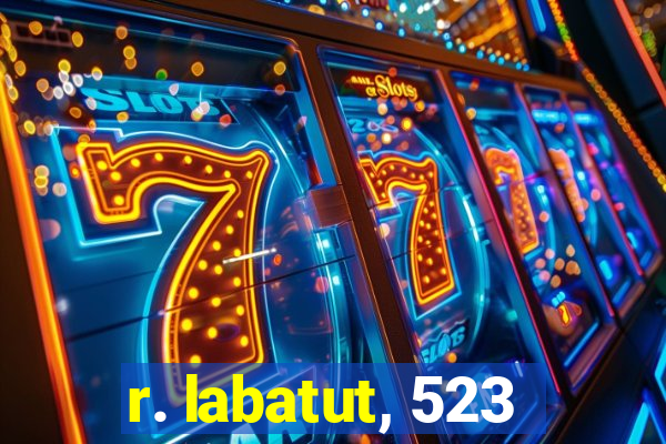 r. labatut, 523