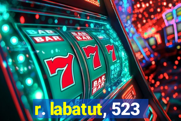 r. labatut, 523