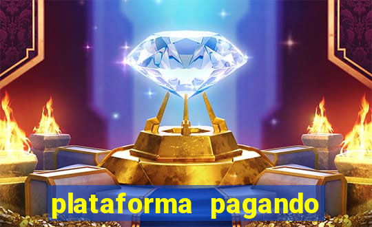 plataforma pagando no cadastro