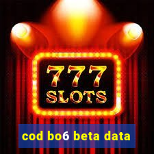 cod bo6 beta data