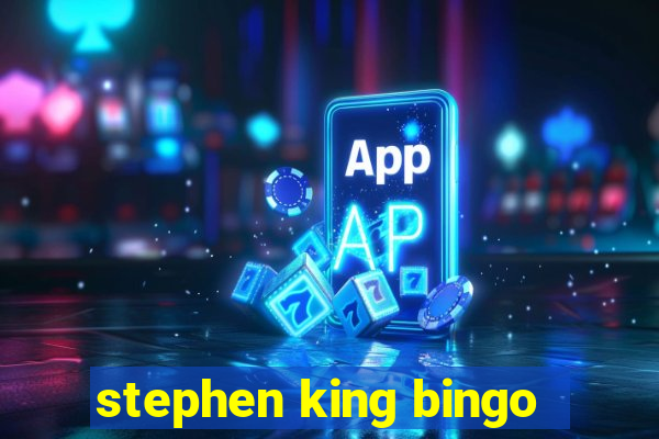 stephen king bingo