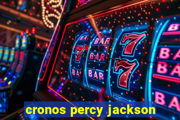 cronos percy jackson