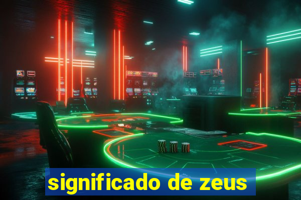 significado de zeus