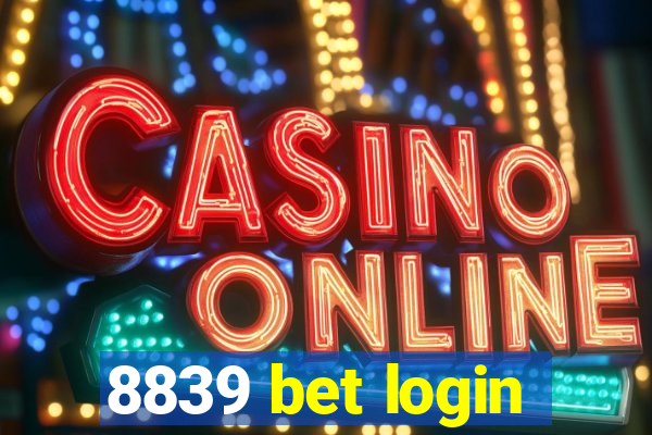 8839 bet login