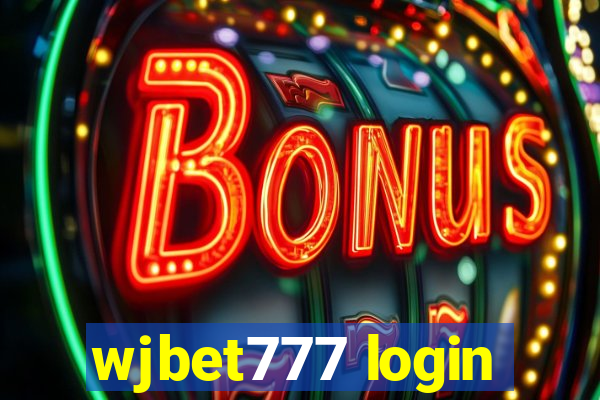 wjbet777 login