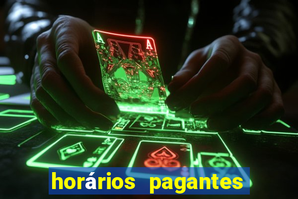 horários pagantes do fortune mouse