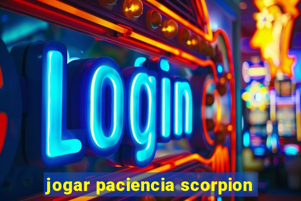 jogar paciencia scorpion