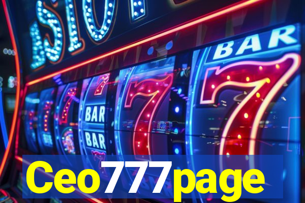 Ceo777page