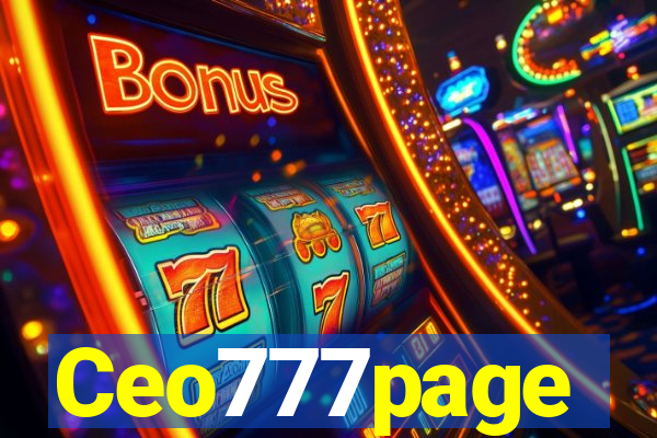 Ceo777page