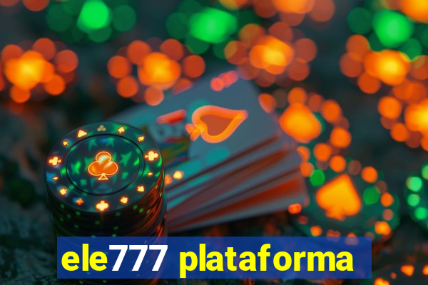 ele777 plataforma