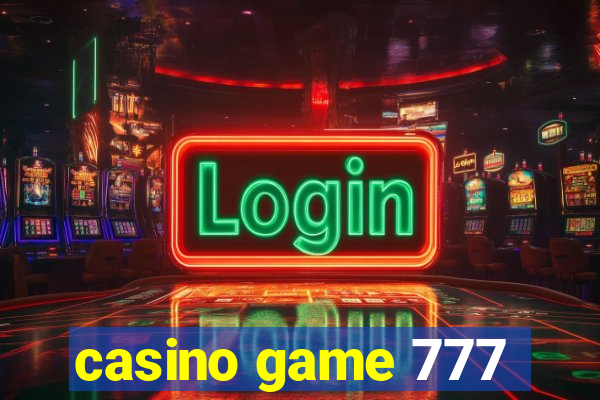 casino game 777