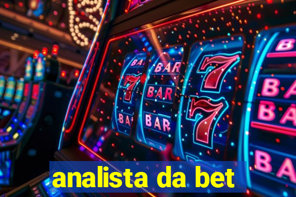 analista da bet