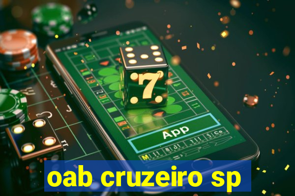 oab cruzeiro sp