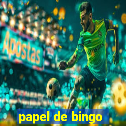 papel de bingo