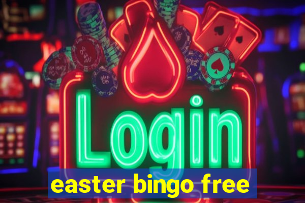 easter bingo free