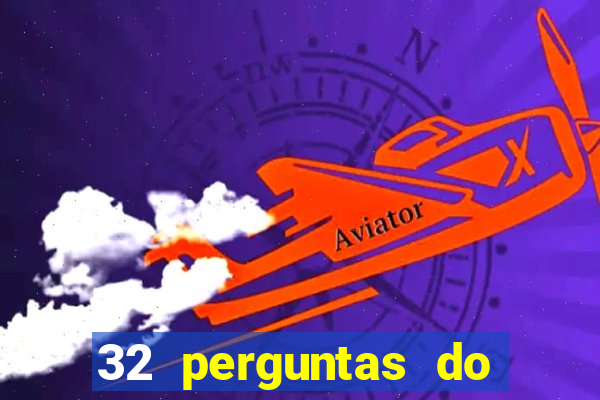 32 perguntas do livro do destino