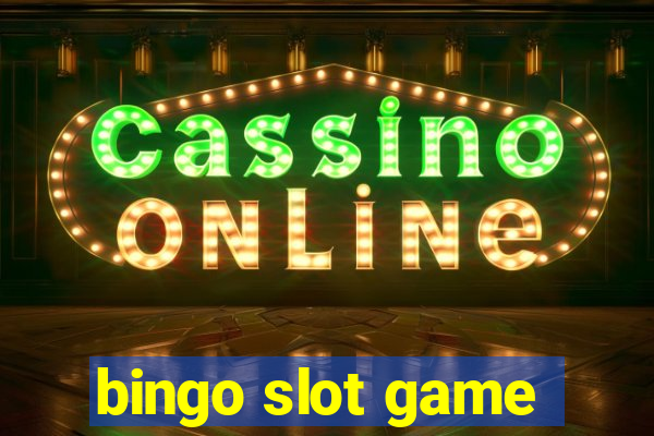 bingo slot game