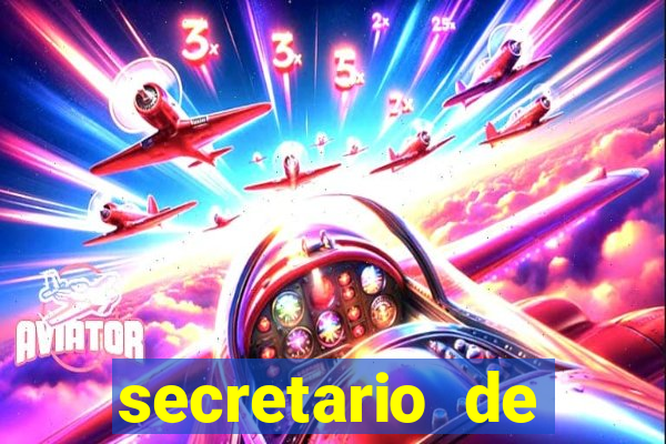 secretario de esporte salario