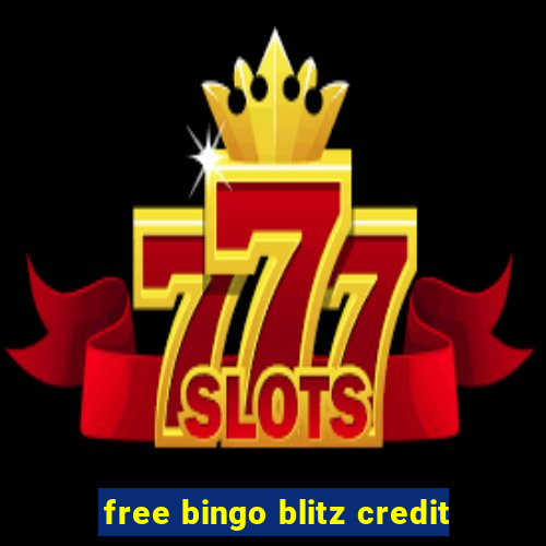 free bingo blitz credit