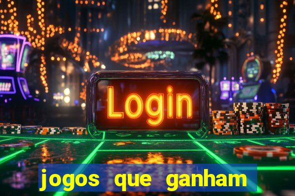 jogos que ganham dinheiro de verdade via pix