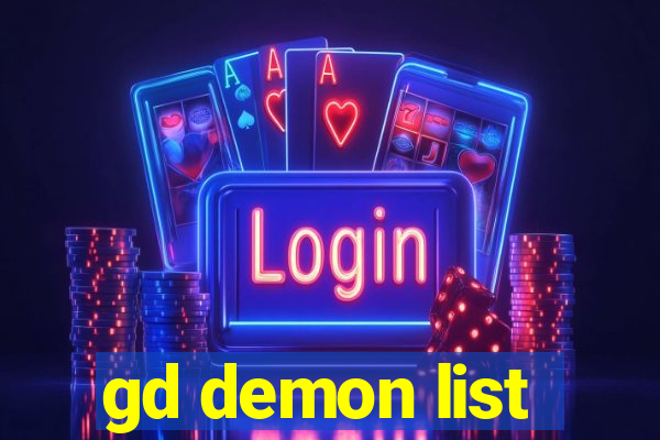 gd demon list