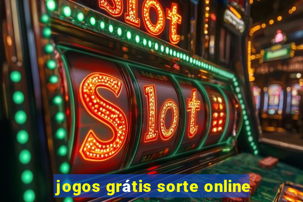 jogos grátis sorte online