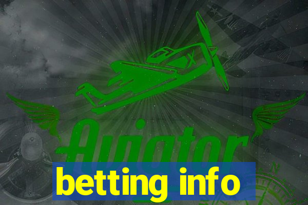 betting info