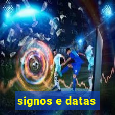 signos e datas