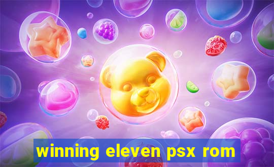 winning eleven psx rom