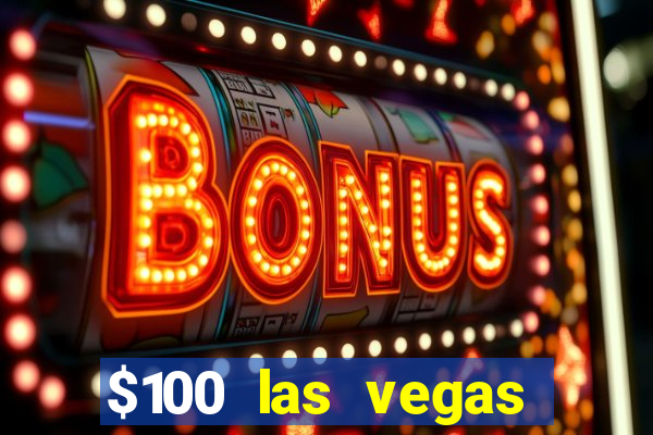 $100 las vegas casino chip